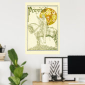 POSTER PARCIFAL À LA RECHERCHE DU SAINT GRAAL (Bureau à domicile)