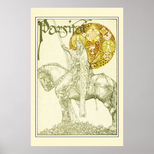 POSTER PARCIFAL À LA RECHERCHE DU SAINT GRAAL (Devant)