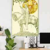 POSTER PARCIFAL À LA RECHERCHE DU SAINT-GRAIL (Bureau à domicile)