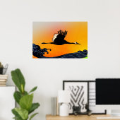 Poster Parcourir les océans (Bureau à domicile)
