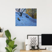 Poster Parcours de golf de Sledging Allestree (Bureau à domicile)