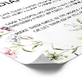 Poster Parcours de jardin sauvage Late Night Diaper (Coin)