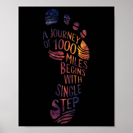 Poster Parcours de voyage. Conception de yoga de méditati (Devant)