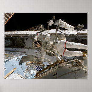 Poster Parcours (STS-122)