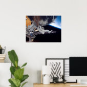 Poster Parcours (STS-123) (Bureau à domicile)