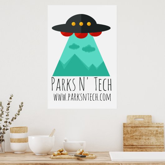 Poster Parcs N' Tech UFO 2 (Cuisine)