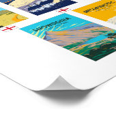 Poster Parcs Nationaux Du Royaume-Uni (Coin)