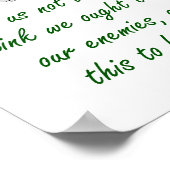 Poster Pardonnons-Nous Les Uns Aux Autres - Citations De (Coin)