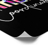 Poster Parent Coordinator Tie Dye Back To School Apprecia (Coin)