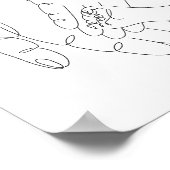 Poster Parent et bébé tenant la main (Coin)