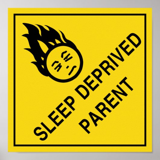 Poster Parent privé du sommeil (Devant)