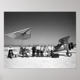 Poster Paresev 1-A et remorquage surfacent avec