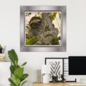 Poster paresseux (Bureau à domicile)