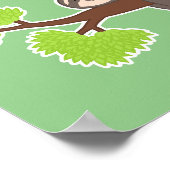 Poster Paresseux endormi (Coin)