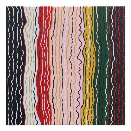 Poster parfait 2 Poster moderne Squigles (Devant)