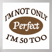 Poster Parfait 50 ans (Devant)