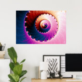 Poster Parfait - Art Fractal (Bureau à domicile)
