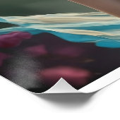 Poster parfait brillant Belle Princesse (Coin)