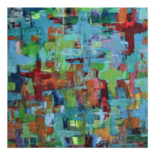 Poster parfait de gloire défraîchi