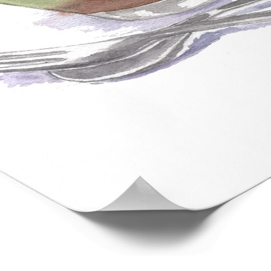 Poster Parfait thé vert Imprimer (Coin)