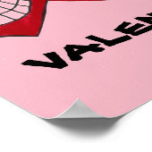 Poster PARFAITE CORRESPONDANCE VALENTINE (affiche) (Coin)