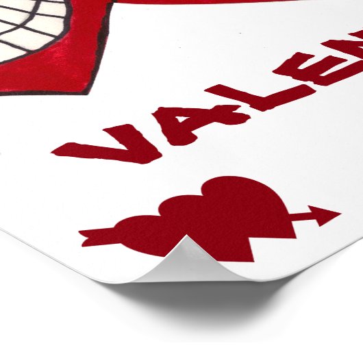 Poster PARFAITE CORRESPONDANCE VALENTINE (affiche) (Coin)