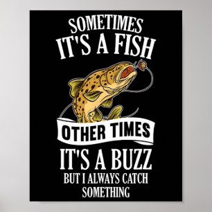 Poster Parfois c'est un poisson d'autres fois c'est une p