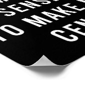 Poster Parfois, Il Est Bon De Ne Pas Faire De Cents (Coin)