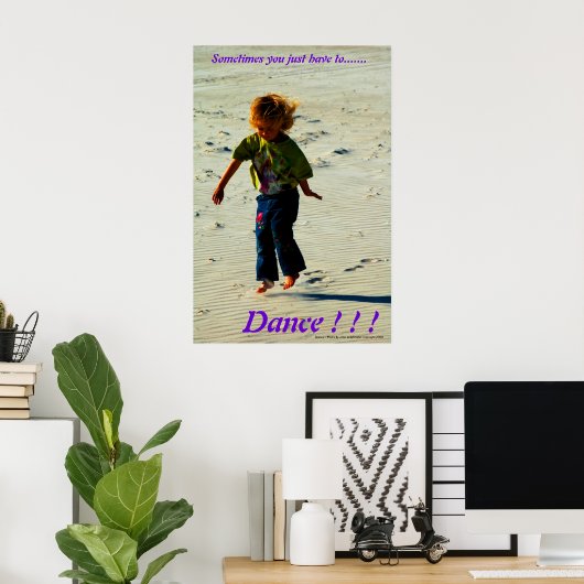 Poster Parfois, il suffit de........ (Bureau à domicile)