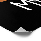 Poster Parfois J'Ai Regardé Mes Plantes Drôle Jardinage (Coin)