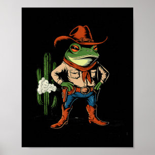 Poster Parfois je fais juste des pets drôles Cowboy Greno