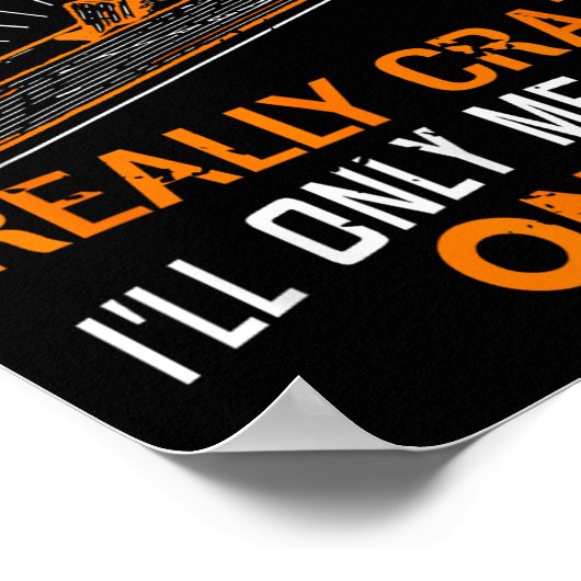 Poster Parfois, Je Ne Mesurais Qu'Une Fois L'Humour De Bo (Coin)