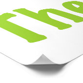 Poster Parfois, Le Poisson Gagne L'Affiche (Coin)