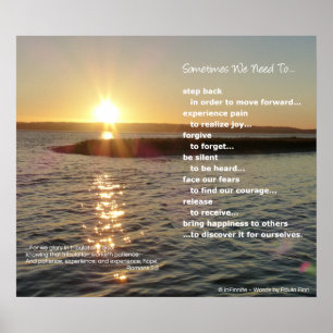 Poster Parfois, Nous Devons... Religieux