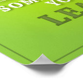 Poster Parfois, vous gagnez Parfois, vous apprenez (Coin)