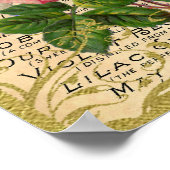 Poster Parfum de roses antiques (Coin)