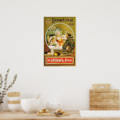 Poster Parfum Vieux Russe Beauté Cosmétique Ad (Cuisine)