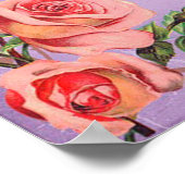 Poster Parfum vintage (Coin)