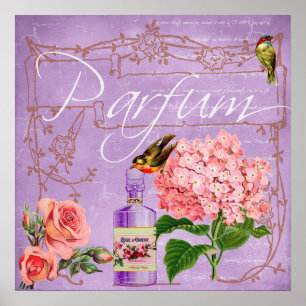 Poster Parfum vintage