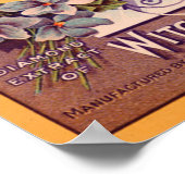 Poster Parfum violet (Coin)