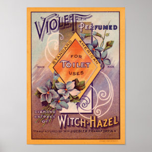 Poster Parfum violet
