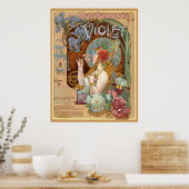 Poster Parfumerie Violet (Cuisine)