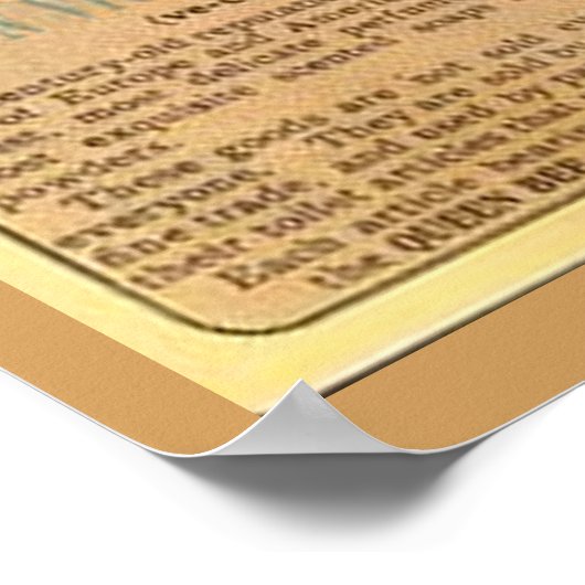 Poster Parfumerie Violet (Coin)