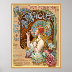 Poster Parfumerie Violet