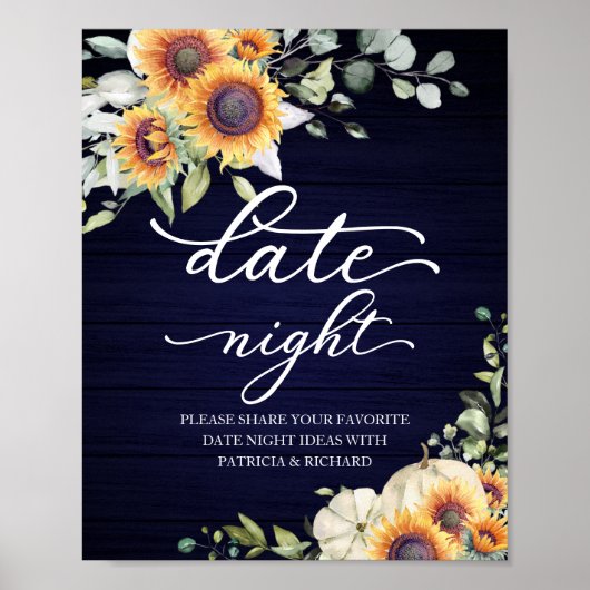 Poster Parfums de verdure Automne Date Nuit Jar Signal (Devant)