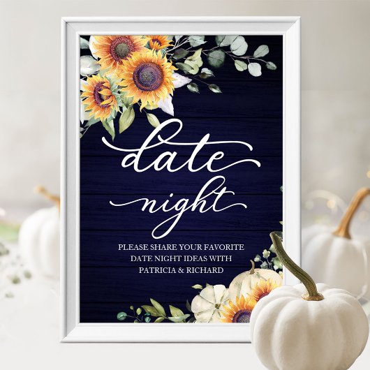 Poster Parfums de verdure Automne Date Nuit Jar Signal