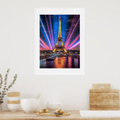 Poster Parijs (Keuken)