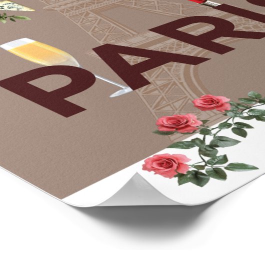 Poster Parijs (Hoek)