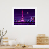 Poster Parijs (Keuken)