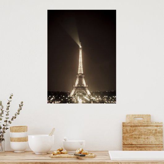 Poster Parijs (Keuken)